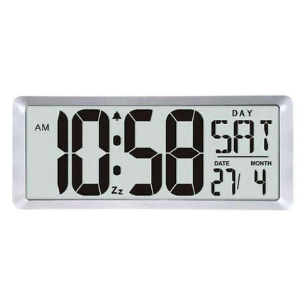 Elektroniczny budzik z datą i alarmem