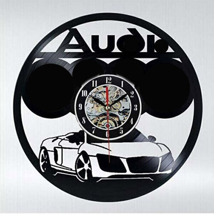 Zegar z winylu z samochodami Volkswagen