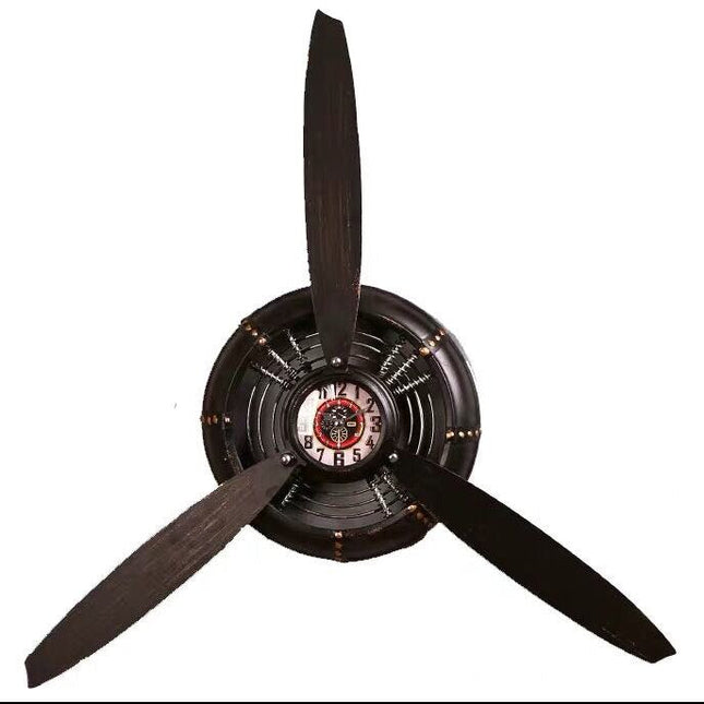 Zegar ścienny retro Śmigło Lotnicze