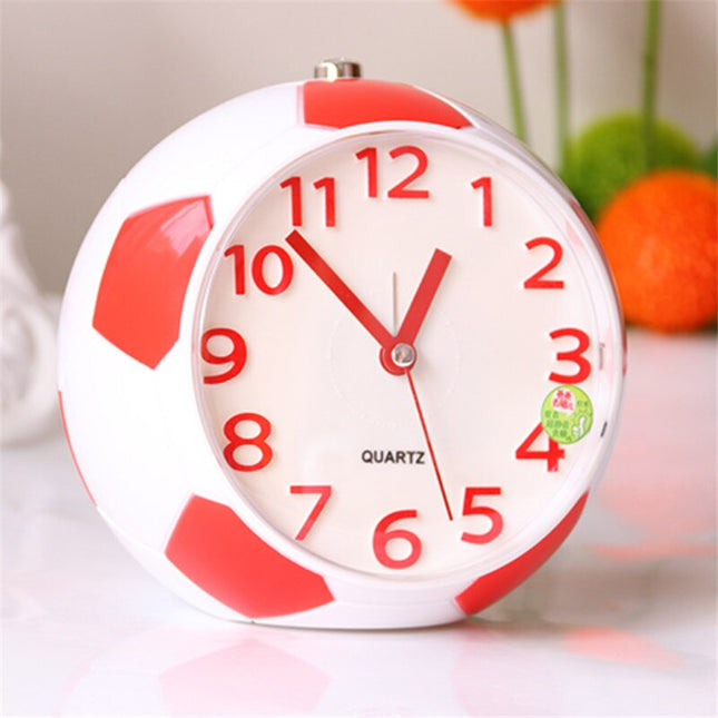 Budzik w kształcie piłki nożnej dla chłopca