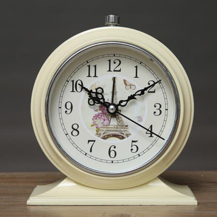 Okrągły budzik w stylu vintage