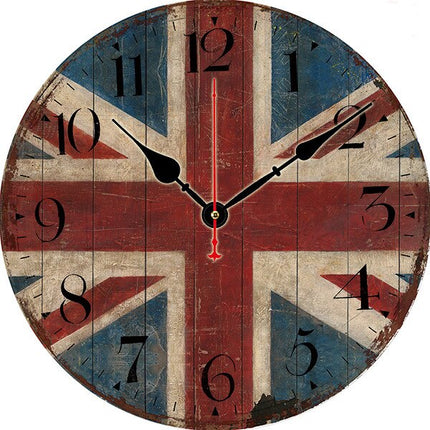 Zegar ścienny w stylu francuskiego bistro