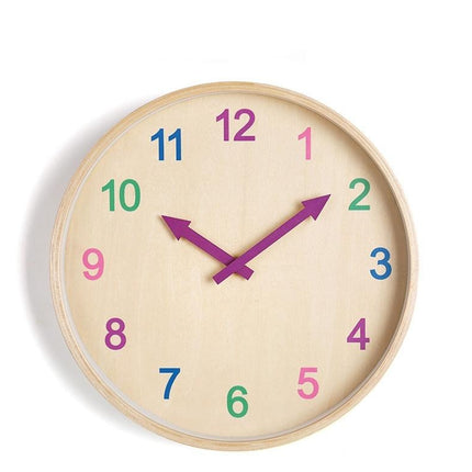 Kolorowy zegar edukacyjny dla dzieci