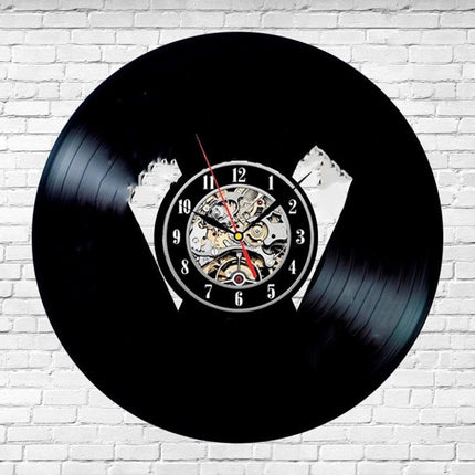 Zegar z winylu z samochodami Volkswagen