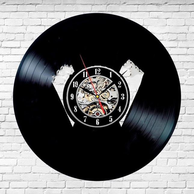 Zegar z winylu z samochodami Volkswagen