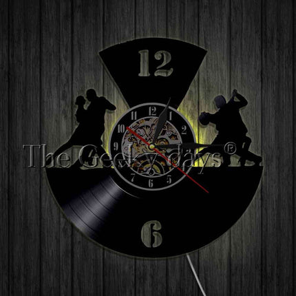 Zegar winylowy z motywem tańca tango