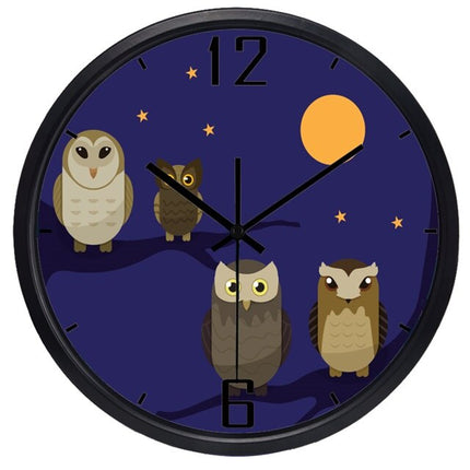 Zegar ścienny do pokoju dziecka Mops