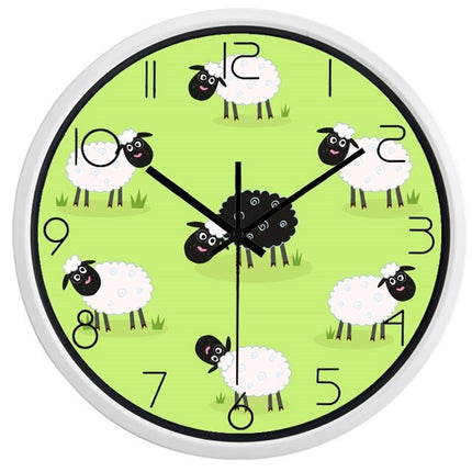 Zegar ścienny do pokoju dziecka Mops