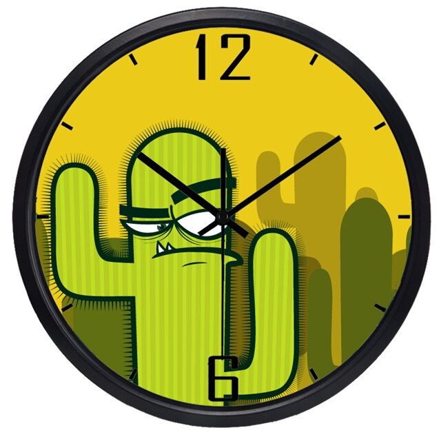 Zegar ścienny do pokoju dziecka Mops