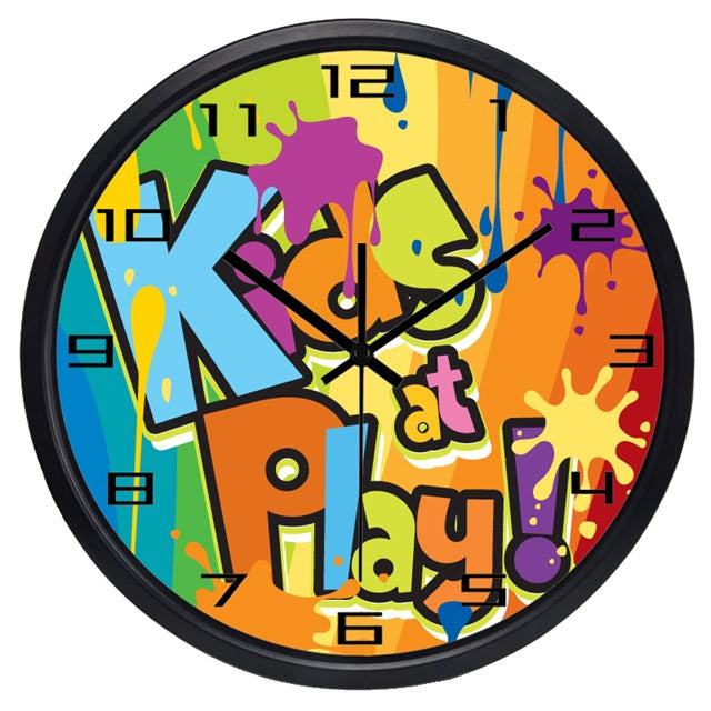 Zegar ścienny do pokoju dziecka Mops