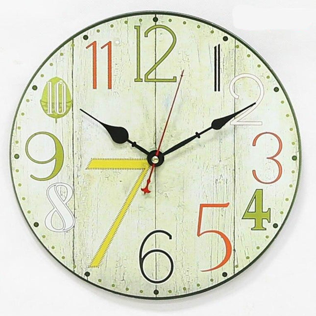 Zegar ścienny w stylu francuskiego bistro