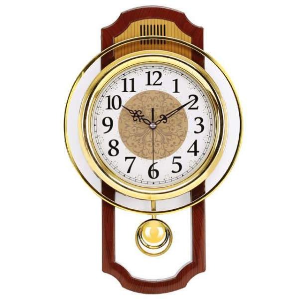 Elegancki zegar ścienny z wahadłem