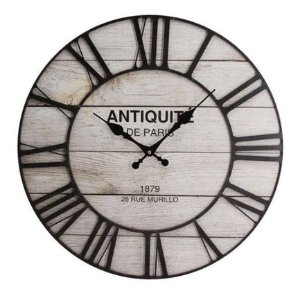 Zegar ścienny industrialny 'Grand Hotel Paris'