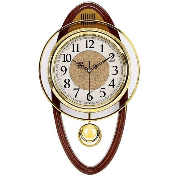 Elegancki zegar ścienny z wahadłem