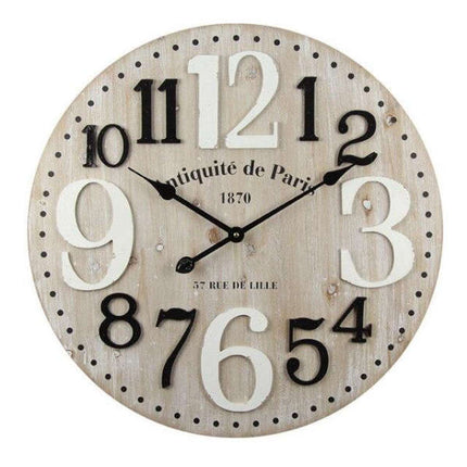 Zegar ścienny industrialny 'Grand Hotel Paris'