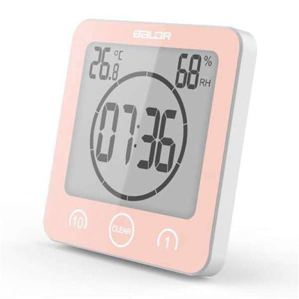 Łazienkowy zegar cyfrowy z timerem