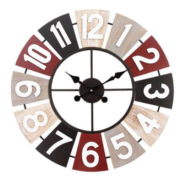 Zegar ścienny industrialny 'Grand Hotel Paris'