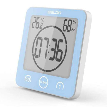 Łazienkowy zegar cyfrowy z timerem