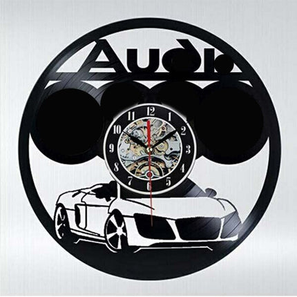 Zegar z winylu z samochodami Volkswagen