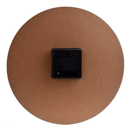 Drewniany zegar ścienny vintage 35cm