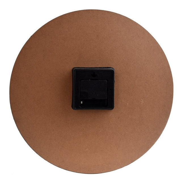 Drewniany zegar ścienny vintage 35cm