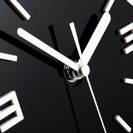 Designerski metalowy zegar stołowy loft