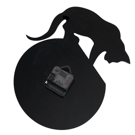 Zegar ścienny z kotem do kuchni