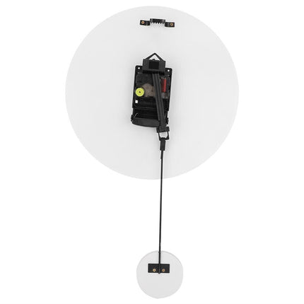 Zegar ścienny mapa świata z wahadłem