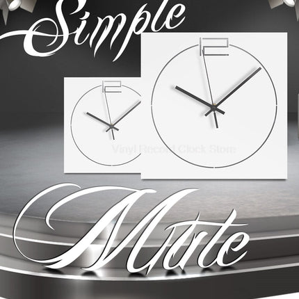 Kwadratowy zegar ścienny w stylu industrialnym