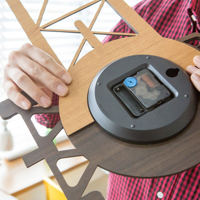 Zegar ścienny do pokoju dziecka Samolot