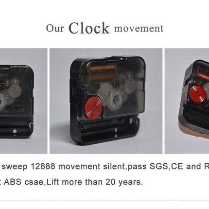 Okrągły zegar ścienny z papugą