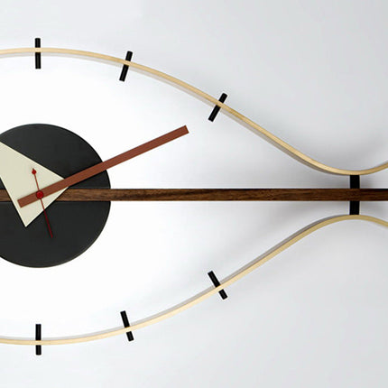 Zegar ścienny designerski w kształcie oka