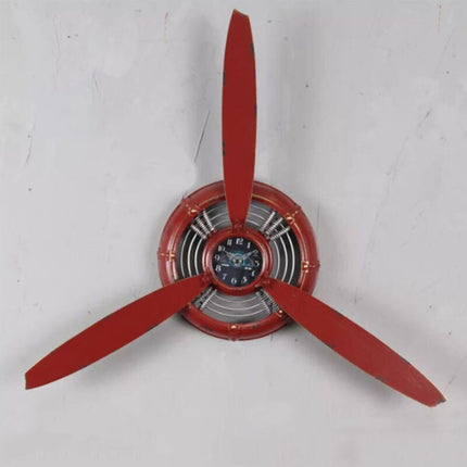 Zegar ścienny industrialny Śmigło Samolotu