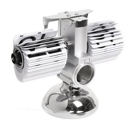 Czarno-biały zegar klapkowy w stylu retro