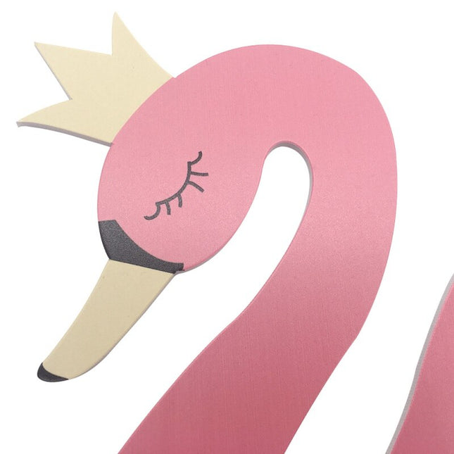 Zegar ścienny dla dzieci Łabędź