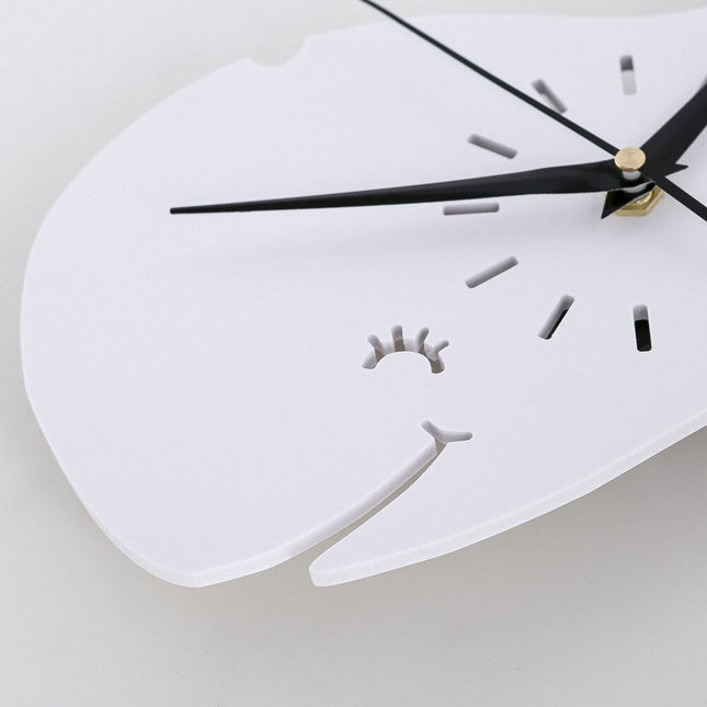 Zegar ścienny do pokoju dziecka wieloryb