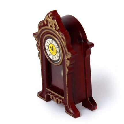 Miniaturowy zegar kominkowy w stylu vintage