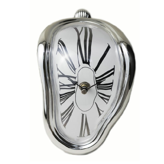 Topniejący zegar w stylu Salvadora Dali