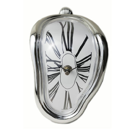 Topniejący zegar w stylu Salvadora Dali