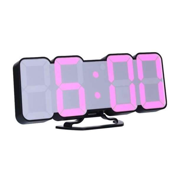 Zegar ścienny LED 3D z pilotem