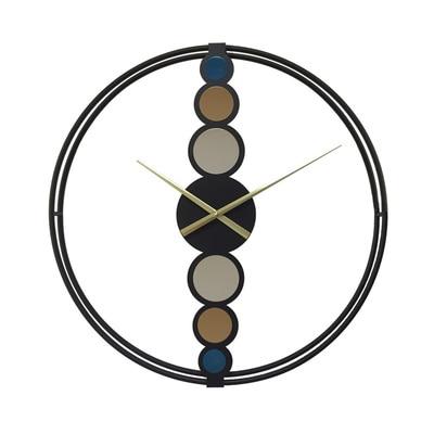 Nowoczesny metalowy zegar ścienny artystyczny