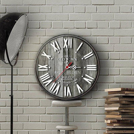 Collection image for: Zegar Ścienny Szary