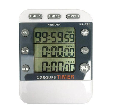 Wielofunkcyjny timer kuchenny z zegarem